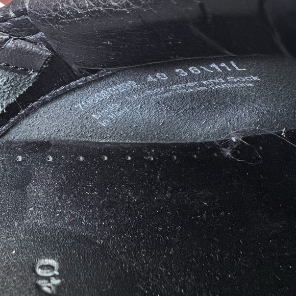 Dansko Blue Art to Wear Patent Leather Water Droplet Pattern Clog Size 40 Nurse - Picture 8 of 8